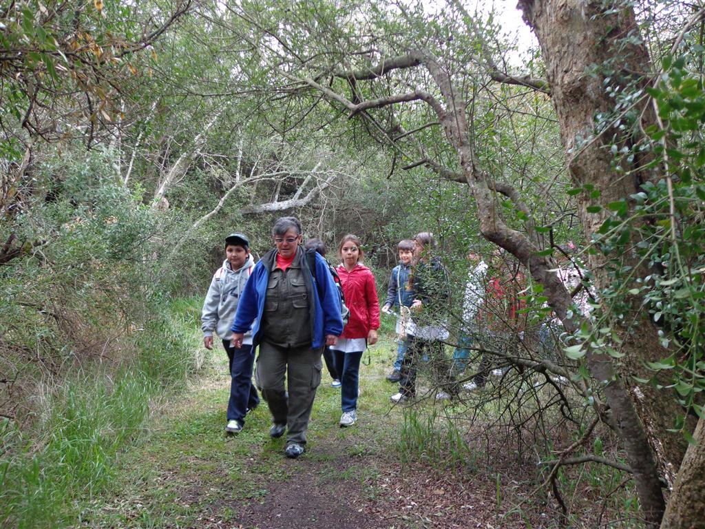 Alumnos a la Reserva Natural