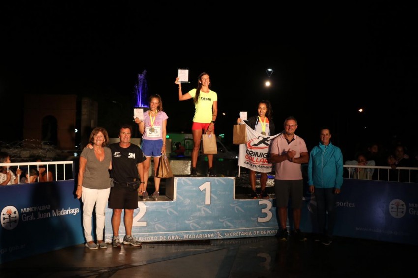 La madariaguense Estela Aldz fue la ganadora de la Carrera de la Muje
