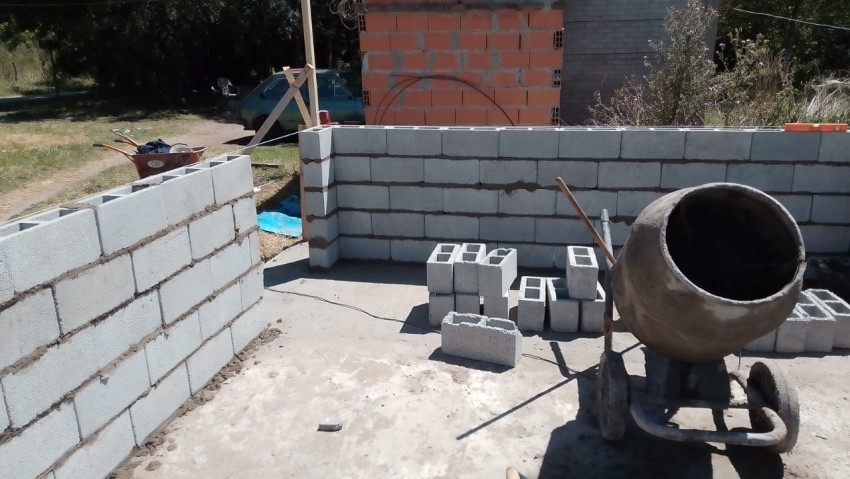 Edifican un nuevo mdulo habitacional en el barrio San Martn B