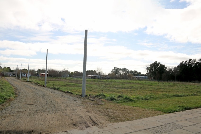 Comenzaron los trabajos para dotar de alumbrado pblico la quinta N 2