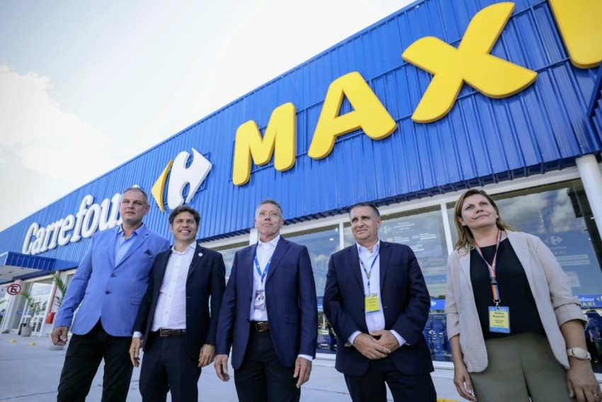 Se inaugur el flamante Carrefour Maxi de General Madariaga