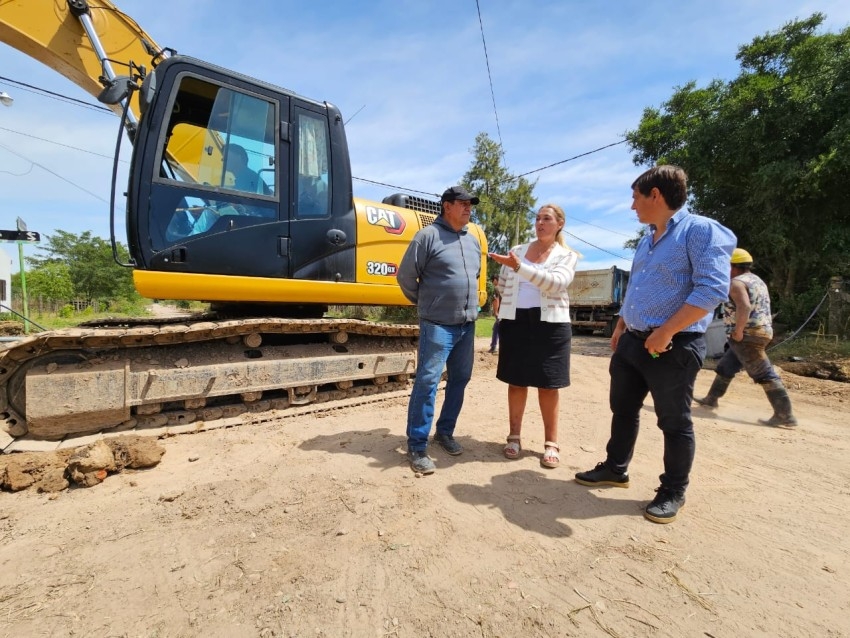 Obra de cloacas: realizan trabajos en el barrio Belgrano y Norte