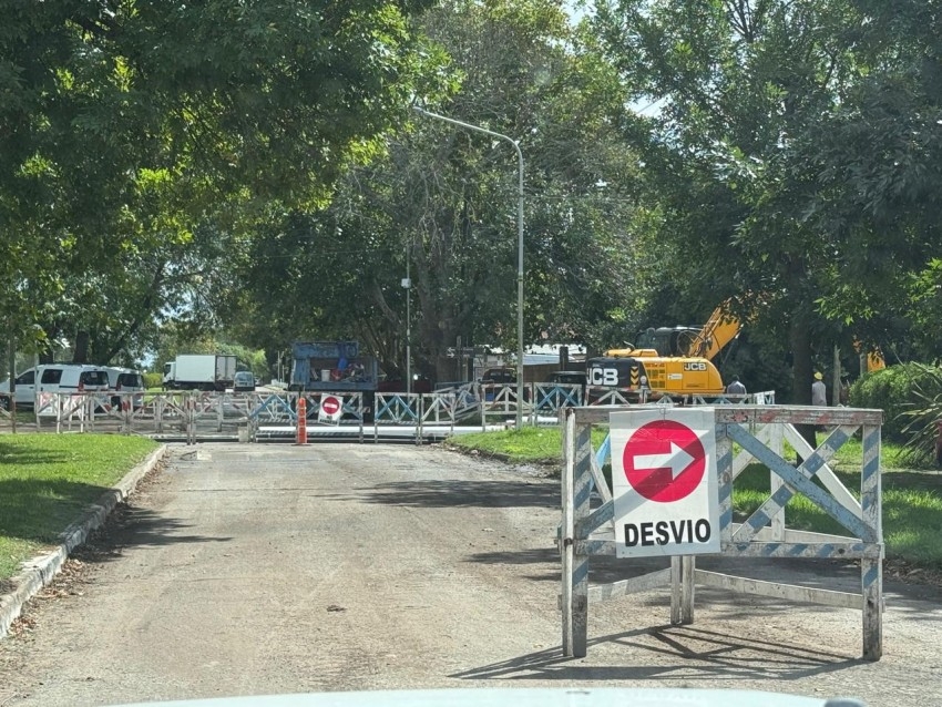 Avanza la obra de cloacas en Madariaga