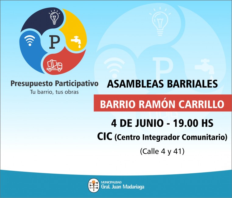Presupuesto Participativo Ramon Carrillo