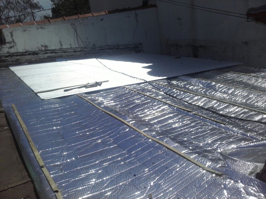 Casa del estudiante en Mar del Plata: avanza la obra de reparacin del techo